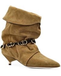 Isabel Marant - Edrik Rings Slouchy Ankle Boots - Lyst