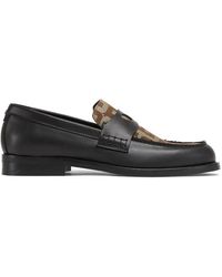 Gcds - Wirdo Monogram-Print Loafers - Lyst