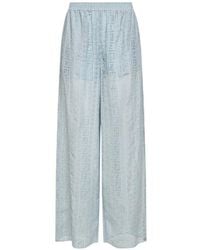 Fendi - Hose Mit Ff-Muster - Lyst