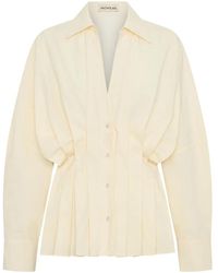 Nicholas - Reggie Blouse Met Plooien - Lyst