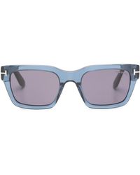Tom Ford - Rectangular-Frame Sunglasses - Lyst