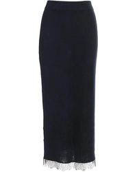 arch4 - Elastische Rok Met Kant - Lyst