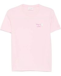 MC2 Saint Barth - Emilie Logo-Embroidered Slogan T-Shirt - Lyst