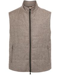 N.Peal Cashmere - Belgravia Quilted Wool Gilet - Lyst