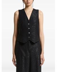 Peserico - Sequin-Embellished Waistcoat - Lyst