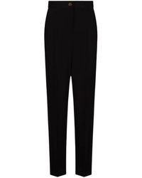 Marina Rinaldi - Persona Pressed-Crease Trousers - Lyst