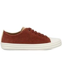 Camper - Twins Suede Platform Sneakers - Lyst