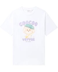 Chocoolate - T-shirt en coton à imprimé graphique - Lyst