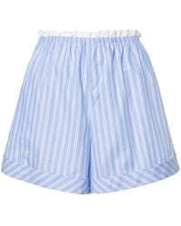 Sandro - Striped Cotton Boxer Shorts - Lyst