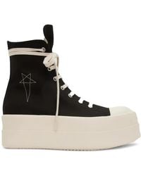 Rick Owens - Sneakers Double Bumper Con Suola Rialzata - Lyst