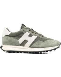 Hogan - Muted Sneakers With Silk - Lyst