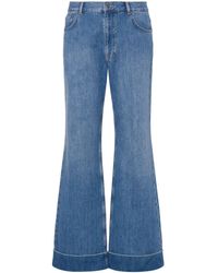 Moschino - Mid-rise Bootcut Jeans - Lyst