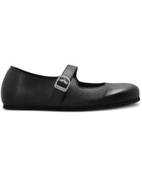 Birkenstock - Santa Clarita Buckle-Strap Ballet Flats - Lyst