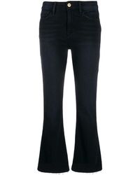FRAME Cropped Jeans - Blauw