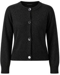 ARMANI EXCHANGE - Knit Button-Up Cardigan - Lyst