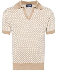 Drumohr - Pull En Maille Intarsia - Lyst