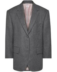 Thom Browne - Single-Breasted Wool Blazer - Lyst