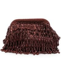 Simon Miller - Beaded-Fringe Clutch Bag - Lyst