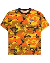 Pleasures - Sensation Camouflage-Print T-Shirt - Lyst