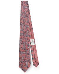 Etro - Jacquard-Krawatte Mit Paisleymuster - Lyst