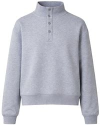 Entire studios - Pull En Coton À Col Boutonné Port - Lyst