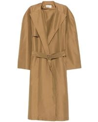 The Row - Amapola Belted Long-Sleeve Coat - Lyst