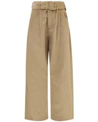 DARKPARK - Korea Pier Belted Straight-Leg Trousers - Lyst