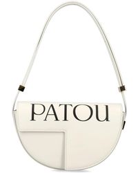 Patou - Le Petit Leather Shoulder Bag - Lyst