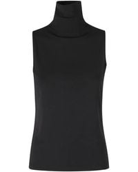 Vince - Sleeveless Turtleneck Sweater - Lyst