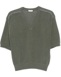 Peserico - V-Neck Sweater - Lyst