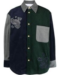 Thom Browne - Patchwork Shirt Jacket - Lyst