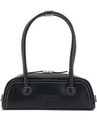 Marge Sherwood - Mini Contrast-Stitch Leather Shoulder Bag - Lyst
