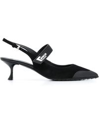 Moncler Ross 65mm Pumps - Black