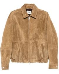 Arma - Maddox Suede Zip-Up Jacket - Lyst