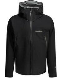 Montbell - Storm Cruiser Logo-Print Hooded Rain Jacket - Lyst