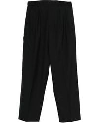 Les Hommes - Pantalones con placa del logo - Lyst