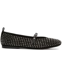JW Anderson - Crystal-Embellished Ballet Flats - Lyst