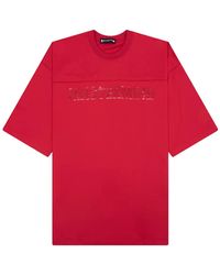 MASTERMIND WORLD - Football Crew-Neck T-Shirt - Lyst