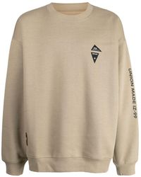 Izzue - Logo-patches Cotton-blend Sweatshirt - Lyst