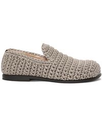 JW Anderson - Crochet-construction Loafers - Lyst