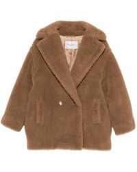 Max Mara - Short Teddy Bear Icon Coat - Lyst
