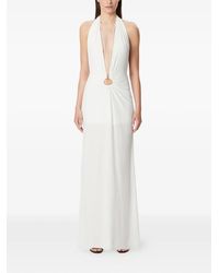 Amazuìn - Joele Halter Cut-Out Maxi Dress - Lyst