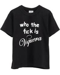 VAQUERA - Slogan-Print T-Shirt - Lyst