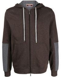 Peserico - Zip-up Hooded Sports Jacket - Lyst