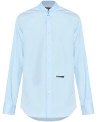 DSquared² - Logo-Plaque Shirt - Lyst