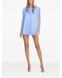 Axel 113 - Nicole Ruched Bubble-Hem Shift Mini Dress - Lyst