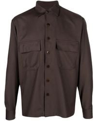 Costumein - Long-Sleeve Virgin Wool Shirt - Lyst