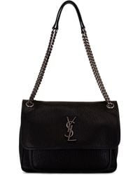 Saint Laurent - Medium Niki Leather Shoulder Bag - Lyst