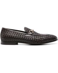 SCAROSSO - Alessandro Leather Loafers - Lyst