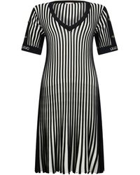 Liu Jo - Short Knit Dress - Lyst